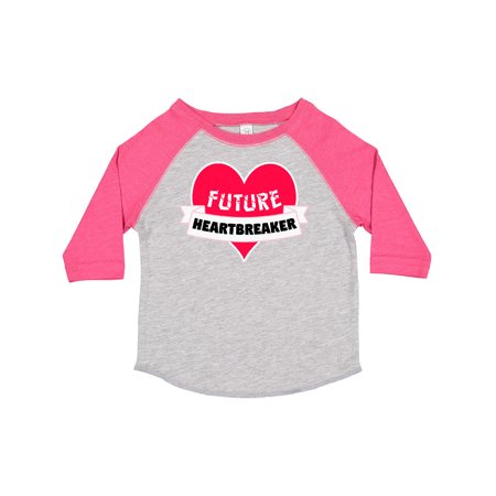 

Inktastic Valentine s Day Future Heartbreaker Gift Toddler Boy or Toddler Girl T-Shirt