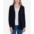 thumbnail image 4 of Alfred Dunner Womens Petite  Chenille Cardigan With Pockets, 4 of 6