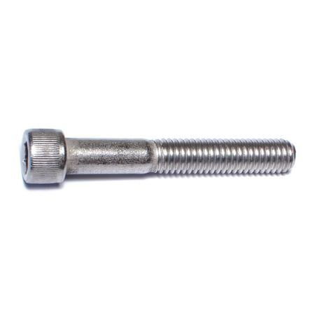 

3/8 -16 x 2-1/2 18-8 Stainless Steel Coarse Thread Socket Cap Screws (4 pcs.)