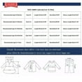 thumbnail image 3 of Dezsed Solid Color Fleece Jackets for Toddlers Girls Boys Hooded Long Sleeve Winter Jackets with Zipper Outerwear Coat Kids Costume 6M-3Y, 3 of 3