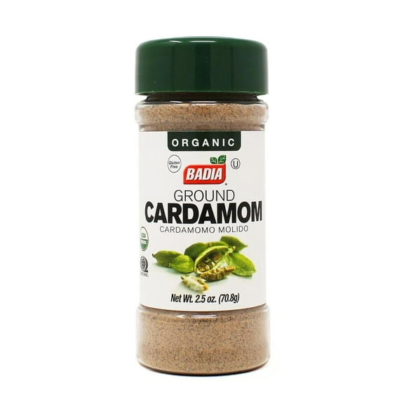 Pack of 8, Badia Organic Ground Cardamom, 2.5 oz