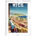 thumbnail image 5 of Art.com Nice, Ca, 1930 Giclee Print by Eff d'Hey, White Frame Wall Art, 21" x 29", 5 of 5