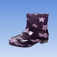 thumbnail image 6 of Tqyyweavej Women's Short Rain Boots Waterproof Non-Slip Versatile PVC Rainboots Lightweight Fashion Outdoor Garden Shoes for Farming Walking, 6 of 7