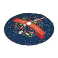 thumbnail image 2 of Kll Merry Christmas 1 Christmas Tree Skirt 30",Party Decorations Farmhouse For Christmas Decorations Holiday Party, 2 of 8