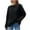Black, variant on Womens Oversized Sweaters Ribbed Knit Details Soft Knit Pullover Long Sleeve Tops Casual Fall Crewneck Sweatshirts (XL, Yellow)