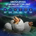 thumbnail image 5 of Dinosaur Egg Galaxy Projector, 8 Light Modes Aurora Projector with Music ＆ Timer,  Room Decor, Soothing Sleep Aid Gift for Girls/Boys, 5 of 7