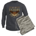 thumbnail image 6 of CafePress - Cicadas We Are Cicadas Hear Us Roar Flying Insects - Men's Long Sleeve Charcoal Pajama Set, 6 of 7