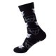 thumbnail image 1 of Calcetines de algodón con dibujos de animales para hombre, medias de tubo medio con diseños coloridos de perros y gatos, suaves, de Color rojo, negro y blanco, 1 of 4