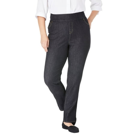 Woman Within Plus Size Petite Smooth Waist Skinny Jean