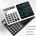 thumbnail image 3 of Calculadoras De Escritorio, Calculadora De Escritorio De Oficina De Bolsillo Recargable Con Pantalla Grande De 12 Dígitos Recargable Con Tableta De Cableado Borrable Para, 3 of 7