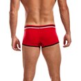thumbnail image 3 of zuwimk Mens Underwear Men's Underwear Bamboo Briefs Super Soft Comfort Lightweight Pouch Briefs Red,L, 3 of 4