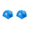 thumbnail image 1 of Billuyoard tienda para mascotas al aire libre lavable jaula plegable para cachorros tela oxford impermeable nido perro gato casa interior para L/Azul 2Conjunto, 1 of 6