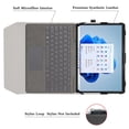 thumbnail image 2 of Labanema 13" Microsoft Surface Pro 8 Case, PU Leather Folio Stand Protective Case, Cover for 13" Microsoft Surface Pro 8 (Black), 2 of 7