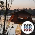 thumbnail image 3 of Outdoor Tent Camping Tent Multi- Hole Umbrella Sturdy Wind Rope Buckles Tent Rope Fasteners Camping Wind Rope Buckles Rope Buckle Tent Outdoor Camping, 3 of 5