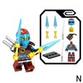 thumbnail image 1 of Guoku Ga131-148 Phantom Series Children'S Educational Assembling Ninja Building Blocks Minifigures, 1 of 1