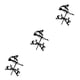 thumbnail image 5 of Inteprter Indicador de dirección del viento Sólido Montar Velocidad del tiempo Fácil de montar Dirección del viento Velocidad Hierro Tiempo Type1 NO1, 5 of 6