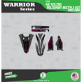 thumbnail image 4 of Kalair GFX Graphics Kit for Kawasaki KX125 POLISPORT RESTYLE (2003-2008) Warrior Series, 4 of 5
