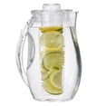 thumbnail image 1 of 2.8L Glass Fruit Infuser Water Pitcher with Removable Lid, High Heat Resistance Infusion Pitcher for Hot/Cold Water, Flavor-Infused Beverage & Iced Tea, 1 of 10