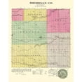 thumbnail image 3 of Everts 20x24 Black Modern Framed Museum Art Print Titled - Sheridan Kansas - Everts 1887, 3 of 5
