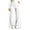 White-A, variant on CaComMARK PI Women's Wide Leg Sweatpants Baggy Casual Solid Color Elastic Waist Track Sweat Pants with Pockets White-A