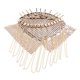 thumbnail image 1 of Hombres gótico remache broche Epaulet hombro tablas marca borla insignia Punk 2 Zulema Piezas de hombro con flecos, 1 of 8