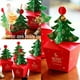 thumbnail image 5 of Cajas de embalaje navideñas | Cajas de regalo de cartón rojo y verde de 16 x 6 x 6 cm | Cajas para galletas, chocolates y pequeños obsequios | Loncheras navideñas | Decoración de mesa para regalos, 5 of 9