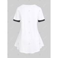 thumbnail image 2 of Camiseta Talla Extra Estampado Floral Panda Rosegal  Camisetas tallas grandes, 2 of 5