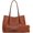 C1-brown, variant on Large Tote Bag for Women Work Vegan Leather 16L Ladies Handbags Womens Big Purses Shoulder for Travel