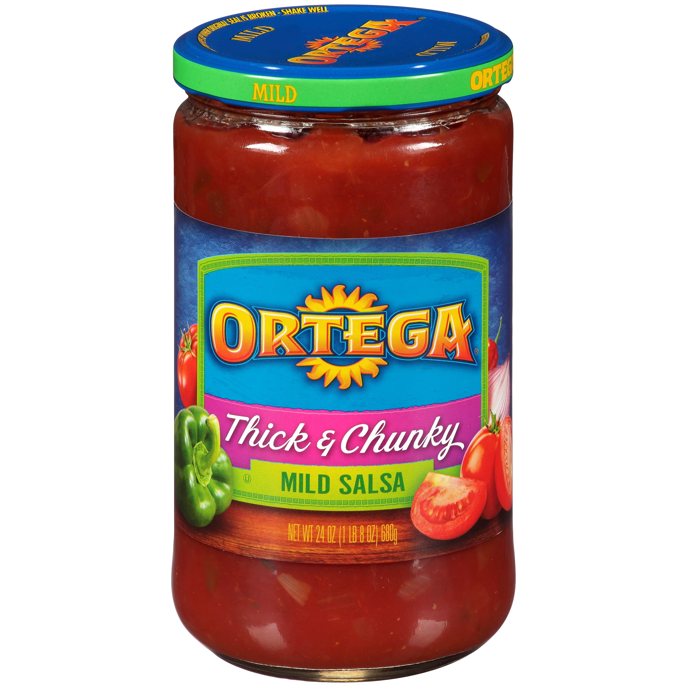 Ortega Thick & Chunky Mild Salsa, 24 oz by B&G Foods, Inc.