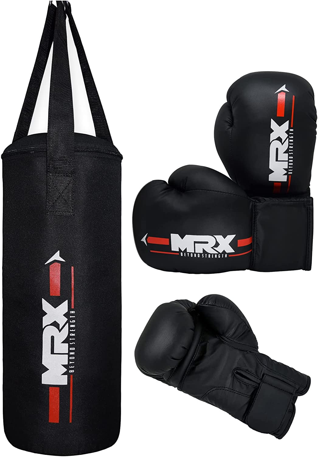 Punch Bag Free Standing Kids Junior Gloves Set MMA Safe Muay Thai Boxing Fitness 