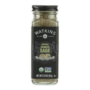 Watkins Gourmet Organic Spice Jar, Rubbed Sage, .70 oz
