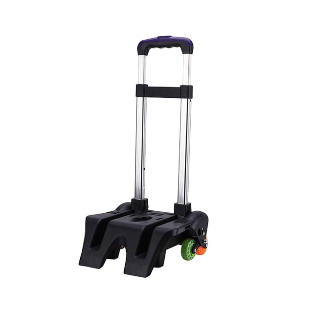 Carrito plegable con mochila Strade Fareast Limited de aleación de aluminio Negro
