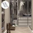 thumbnail image 6 of OUNONA  2 Pcs Silent Drawer Slide Stainless Steel Rail Fixed Slot Slides, 6 of 8