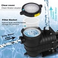 thumbnail image 2 of Bomba para piscina Fazil Inground 2HP 6825GPH con cesta coladora, 2 of 7