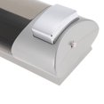 thumbnail image 4 of Botella individual de pared Dispensador de jabón manual Caja de champú Sala de descanso Aseo Inodoro Tomshoo  Silver, 4 of 7
