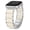 Silver/Starlight, variant on Wearlizer Hybrid Silicone Metal Watch Band Compatible with Apple Watch Bands Women Stainless Steel Chain Link Bracelet 38/40/41/42/44/45/46/49mm for Series 11/10/9/8/7/6/5/4/3/SE/Ultra