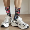 thumbnail image 6 of Vsdgher Paisley Crew Socks for Men & Women, Breathable Casual Athletic Ankle Socks, 6 of 6