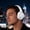 White, variant on COM1950s Active Noise Cancelling Headphones, Wireless Gaming Headset Bluetooth 6.0 Over-Ear with 50-Hour Battery, Rotating Volume Knob, Dual Mode Wired and Type-C for PC Phone and Everyday Listening
