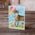 thumbnail image 2 of Abyssinian Happy Birthday Greeting Cards and Envelopes Pack of 8, 2 of 2