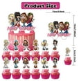 thumbnail image 4 of 32 PCS For Bratz Cartoon Themed Party Decorations and Favors Set – Banner, 18 Balloons and 13 Cupcake Toppers for Celebration Birthday Parties Supplies, 4 of 5