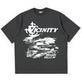thumbnail image 1 of Men's T-Shirts Oversized Cotton Korean Fashion Vintage Graph, 1 of 2