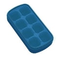 thumbnail image 2 of Riguas 8 Grids Ice Cube Mold Non-stick Food Grade Flexible DIY Stackable Square Shape Ice Tray Mold Kitchen Tool, 2 of 7