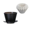 thumbnail image 1 of ZWP Heat-resistant Coffee Dripper 1-2Cups Crystal Eye for Over Coffee Dripper, 1 of 7