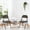 Fabric Black, variant on Bigleap 2-Pack Fabric Padded Folding Chairs – Indoor/Outdoor Dining Chairs with Cushioned Seat and Back for Home, Office, Events, Wedding, Party, Black and Gray