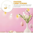 thumbnail image 2 of CIMAXIC Easter Copper Wire LED Easter Lamp String Festive Decorative Lamp Carrot Rabbit String Light,78.74"X2.36"X0.98", 2 of 5