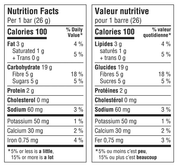 Nature Valley Lunchbox Granola Bars, Double Chocolate, 5 Bars x 26g, 130g (3 Pack)