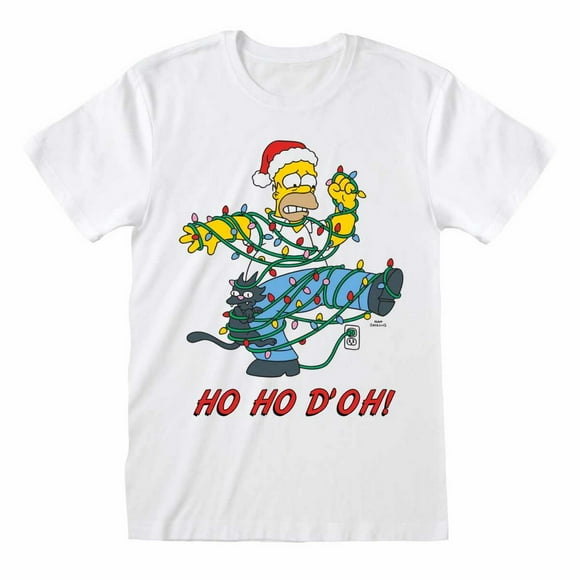 Simpson Adulte Ho Ho D Oh! T-Shirt