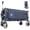 Blue, variant on GDF Studio 52" Extended Heavy-Duty Utility Wagon, Heavy Duty Capacity All-Terrain Foldable Beach Cart, Blue