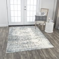 thumbnail image 4 of Alora Decor Glamour 3'11" x 5'6" Vine/Scroll Cream/Gray/Rust/Blue Area Rug, 4 of 5