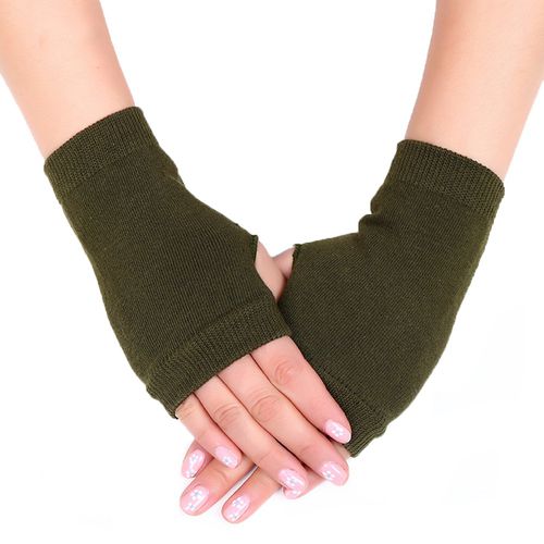 fingerless gloves with finger holes